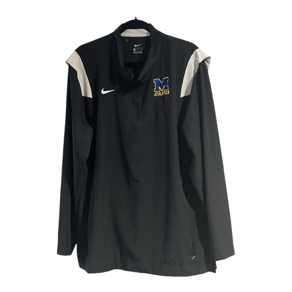 Nike Michigan Wolverines Athletic Black Jacket. Size XXL - Picture 1 of 4